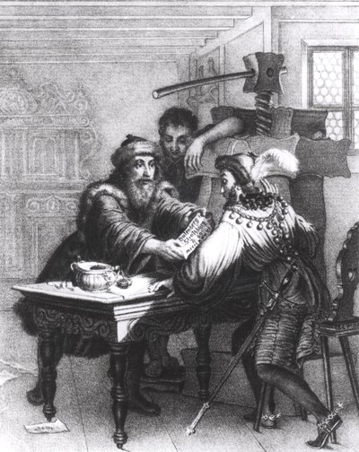 The Invention of Printing, 1827 by Gabriel Christophe Guerin
